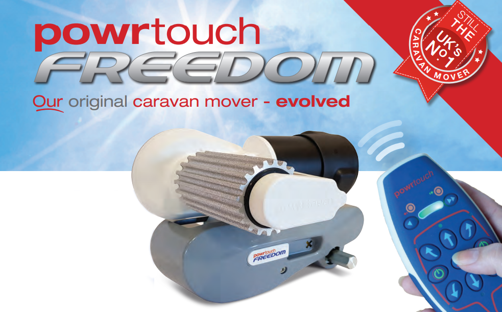 Powrtouch freedom caravan mover was classic top banner